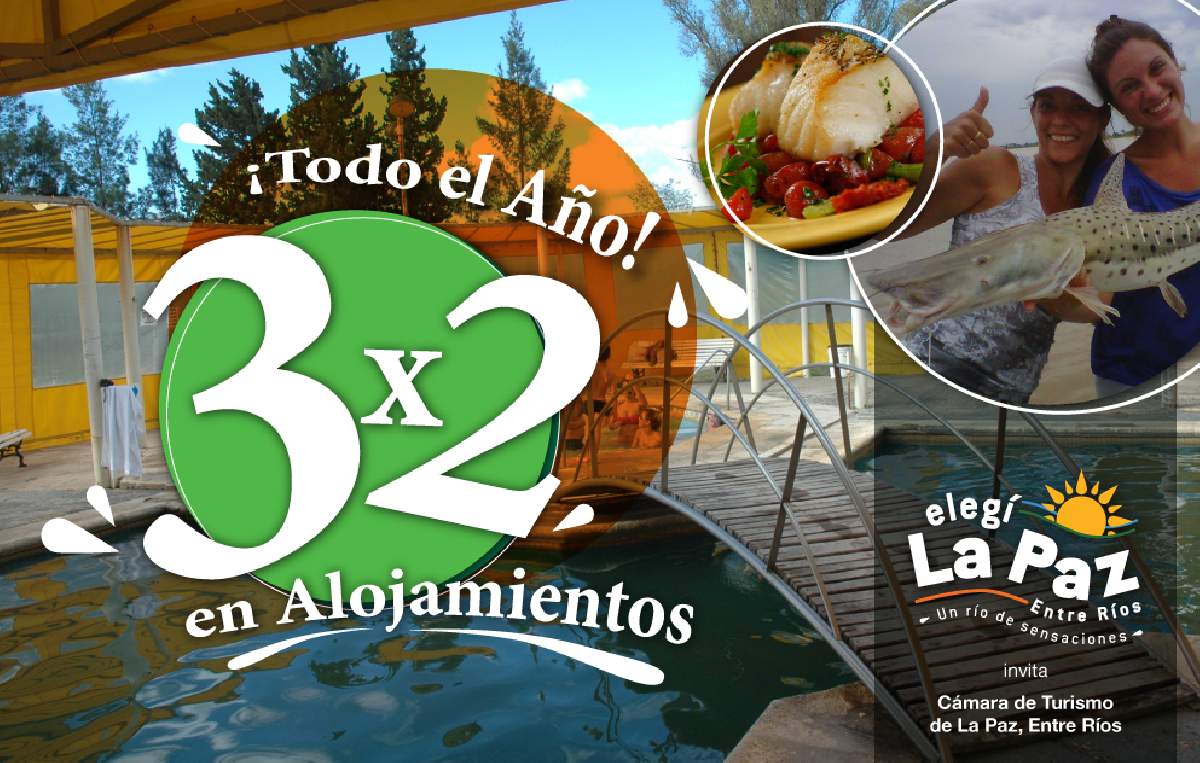 VUELVE EL 3x2 A LA PAZ, ENTRE RÍOS